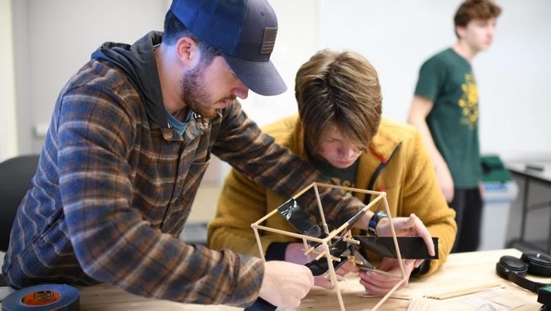 CEMS students participate in a first year design project